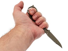 Скелетный нож N.C. Custom Thorn Razvedos Edition LE Boba Fett Cerakote, сталь AUS-8