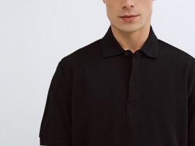 Поло из пике, Черный