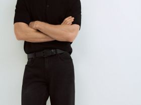 Прямые джинсы Straight, Серый