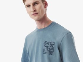 Мужская футболка Lacoste из органического хлопка