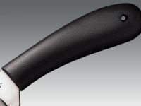 Нож с фиксированным клинком Cold Steel Roach Belly, сталь 1.4116, рукоять полипропилен, черный