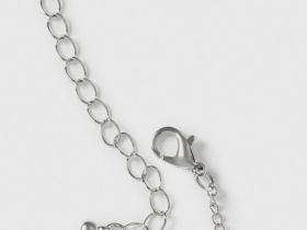 Ожерелье с подвесками для девочек, 2 шт., Серебряный