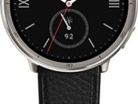 Умные часы Amazfit Active 2R Premium Серебристые, с чёрным и красным ремешком
