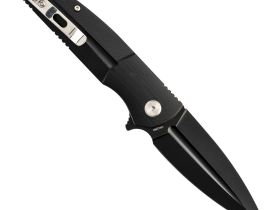 Складной нож Bestech Fin Black, сталь 14C28N, G10 Black