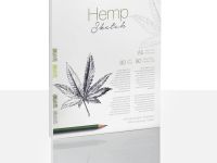 Альбом-склейка для набросков Hahnem?hle "Hemp Sketch" A5 80 л 80 г, волокна конопли 60% и хлопок 40