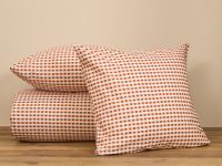 Постельное белье полукомплект Vichy, терракота