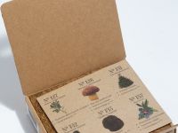 Набор пастели сухая, мягкая ручной работы EARTHBERRY "Лесная чаща", 6 цветов