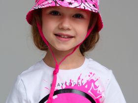Панама текстильная для девочек
