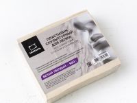 Пластилин скульптурный Малевичъ 500 г, белый, твердый