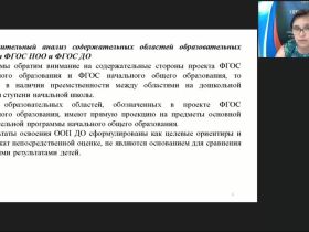 Вебинар «Принципы, условия, методы подготовки детей к обучению в школе с учетом требований ФГОС дошкольного образования и начального общего образования»