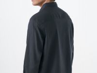 Рубашка из смесового льна, Серый