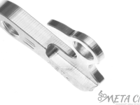 Держатель заднего переключателя &quot;петух&quot; Meta №10 фрезерованный (серебристый)