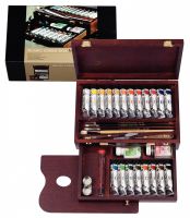 Набор акрила Talens "Rembrandt" Master 20 цв*40 мл, в деревянной коробке