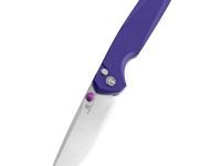 Складной нож Bestechman Velix, сталь 14C28N, рукоять G10, фиолетовый