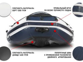 Лодка ПВХ STORMLINE AirDeck Extra 270 (2024)