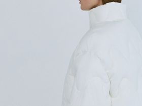 Короткая утеплённая куртка, Бежевый