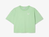 Женская футболка Lacoste из хлопка