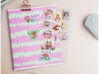 Наклейки объемные MESHU "Good boy", 10*24см, 13 наклеек