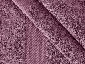 Полотенце махровое Gusto, слива