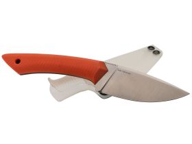 Нож Джек, сталь VG-10, рукоять оранжевая G10