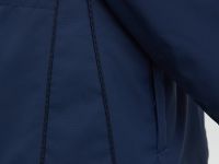 Ветровка с капюшоном и застежками по бокам