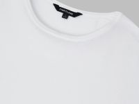 Легкий джемпер прямого кроя с коротким рукавом