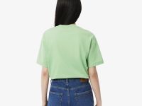 Женская Футболка Lacoste Loose Fit из мягкого хлопка