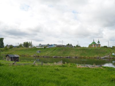 Памятное место, где находился Сумский острог (конец XVI-XVII в.в.)