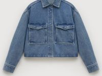 Джинсовая куртка-рубашка