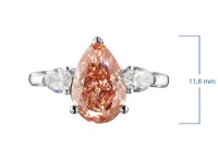 Кольцо из белого золота э4712кц09251352