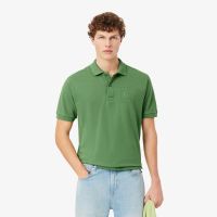 Мужское хлопковое поло Lacoste