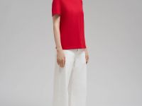 Приталенная футболка из джерси