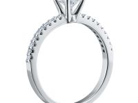 Кольцо из белого золота с бриллиантами э4001кц04202763