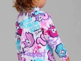 Водолазка детская трикотажная для девочек