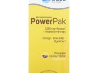 Trace Minerals ®, PowerPak, электролит для повышения выносливости, ананас и кокос, 30 пакетиков, по 6,1 г (0,22 унции)
