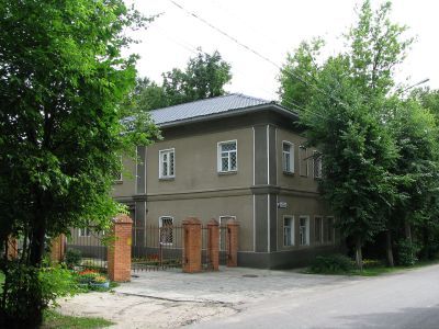 Здание, где в 1905 г. находилась подпольная типография и печатались большевистские листовки