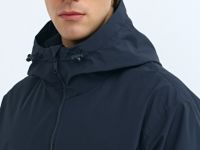 Ветровка с капюшоном, Синий