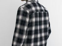 Рубашка в клетку, Черный