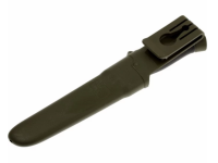 Нож с фиксированным лезвием Morakniv Companion MG (C), углеродистая сталь, рукоять резина/пластик, цвет хаки