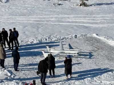 В Якутии с помощью беспилотника доставили 150 кг груза