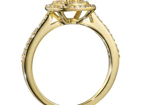 Кольцо из желтого золота э0312кц07210131