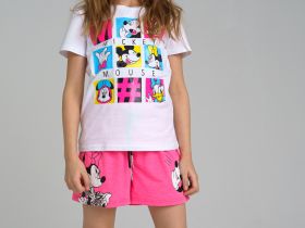 Футболка с принтом Disney для девочки