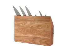 Подставка для ножей магнитная Woodinhome KS015SON, дуб