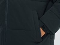 Утеплённая куртка с воротником-стойкой, Черный