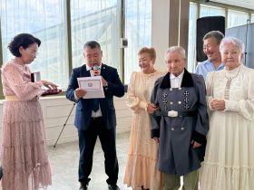 В Якутске отметили 100-летний юбилей ветерана Великой Отечественной войны Петра Яковлева