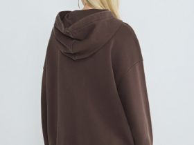 Толстовка объёмного силуэта, Коричневый