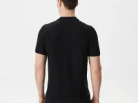 Мужское тёплое трикотажное поло Lacoste