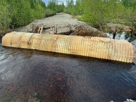 На региональной дороге «Оймякон» ведут восстановительные работы после паводка