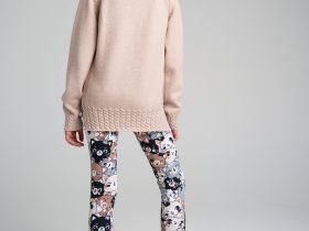 Брюки трикотажные для девочек (легинсы)