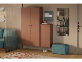 Обувница подвесная Сайрис 50x99 Терракотовый